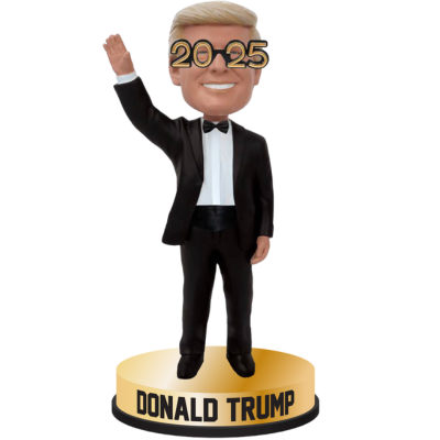 Donald Trump Happy New Year 2025 Bobblehead (Presale)