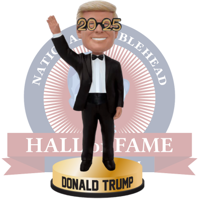 Donald Trump Happy New Year 2025 Bobblehead (Presale)