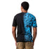 Dragon Ball Z Goku Kanji Adult Blue-Green Short Sleeve T-Shirt