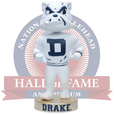 Drake Bulldogs Vintage Bobblehead