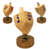 Hanukkah Menorah and Dreidel Bobbles