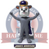 Duke Dog James Madison Dukes Mascot Bobblehead