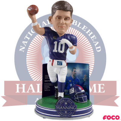Eli Manning New York Giants Retirement Bobblehead