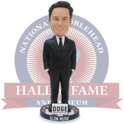 Elon Musk DOGE Department of Government Efficiency Bobblehead (Presale)