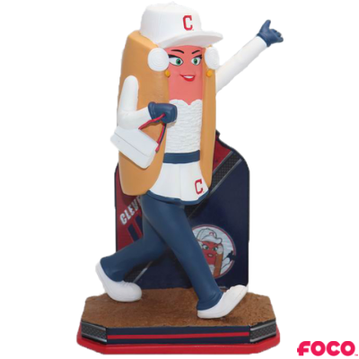 Cleveland Indians Hot Dog Derby Bobbleheads