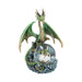 Fantasy Emerald Oracle Green Dragon Figurine
