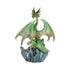 Fantasy Emerald Oracle Green Dragon Figurine