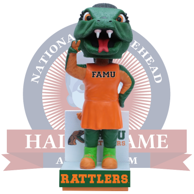 Lady Venom Florida A&M Rattlers Female Mascot Bobblehead