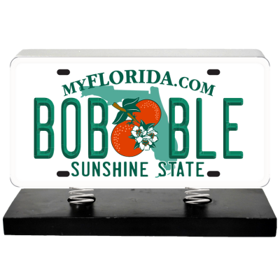 License Plate Bobbles