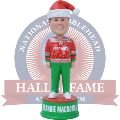 Frankie MacDonald Talking Christmas Bobblehead (Presale)