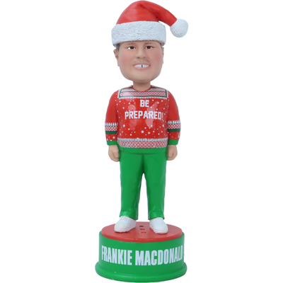 Frankie MacDonald Talking Christmas Bobblehead (Presale)
