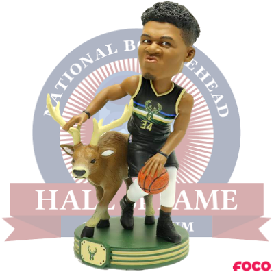 Giannis Antetokounmpo Milwaukee Bucks Deer Bobblehead