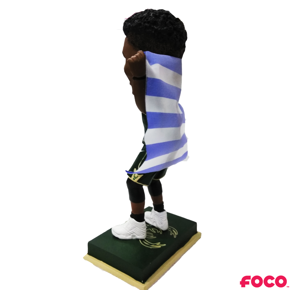 Giannis Antetokounmpo Milwaukee Bucks Greece Flag Bobblehead