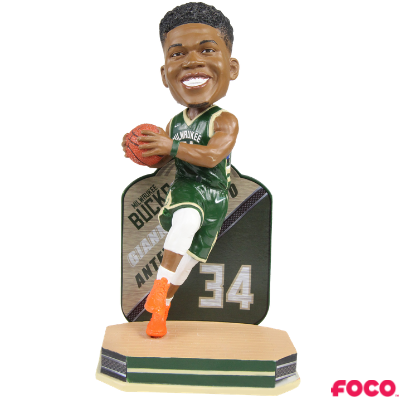 Milwaukee Bucks Name and Number Bobbleheads