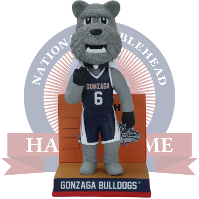 Gonzaga Bulldogs Basketball Spike the Bulldog Dancing in March Bobblehead