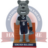 Gonzaga Bulldogs Basketball Spike the Bulldog Dancing in March Bobblehead