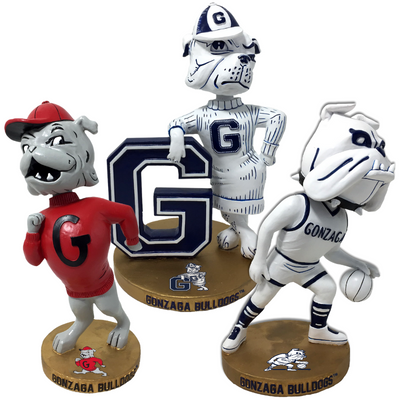 Gonzaga Bulldogs Vintage Bobbleheads