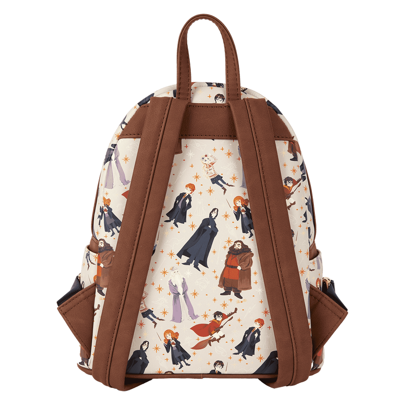Loungefly Harry Potter Hogwarts All-Over Print Mini Backpack