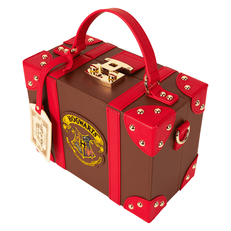Loungefly Harry Potter Hogwarts Express Luggage Trunk Crossbody Bag