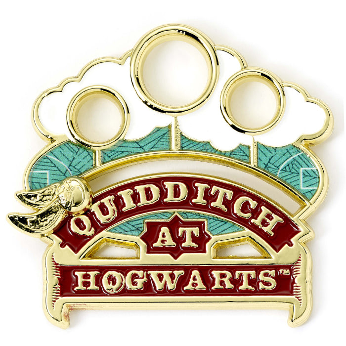 Harry Potter Quidditch Golden Snitch Sliding Pin Badge