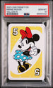 2023 UNO DISNEY 100 MINNIE MOUSE YELLOW 5 PSA 10