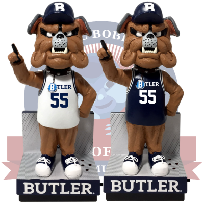 Hink Butler Bulldogs Butler War Song Mascot Bobbleheads