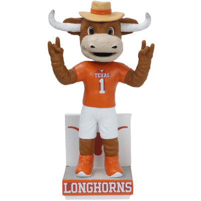 Hook 'Em Texas Longhorns Mascot Bobblehead (Presale)