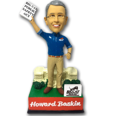 Carole and Howard Baskin Talking Bobbleheads