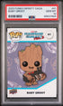 2023 UPPER DECK FUNKO POP MARVEL  BABY GROOT  #41  PSA 10
