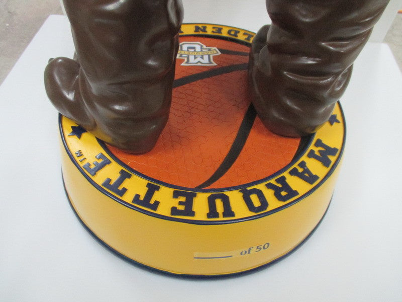 3 Foot Marquette Golden Eagles Mascot Bobblehead