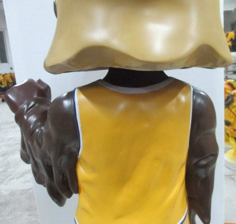 3 Foot Marquette Golden Eagles Mascot Bobblehead