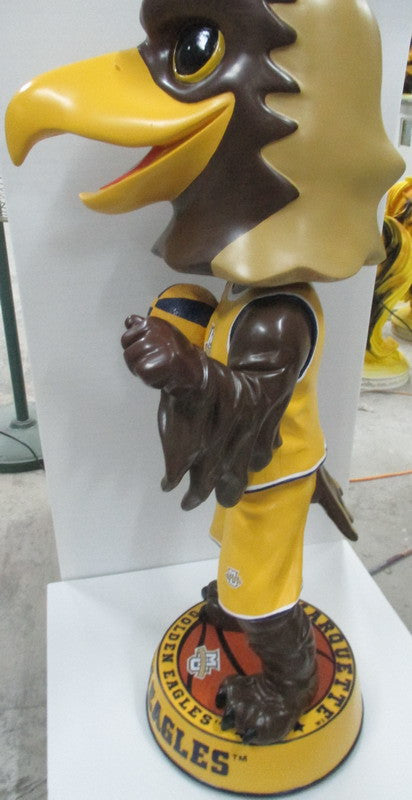 3 Foot Marquette Golden Eagles Mascot Bobblehead