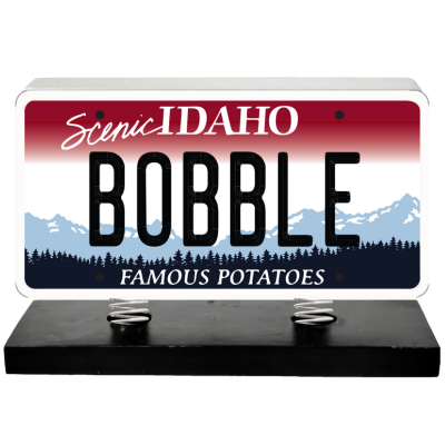 License Plate Bobbles