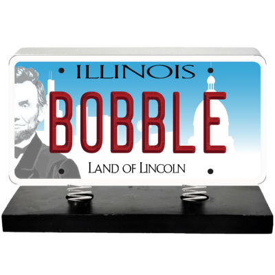 License Plate Bobbles