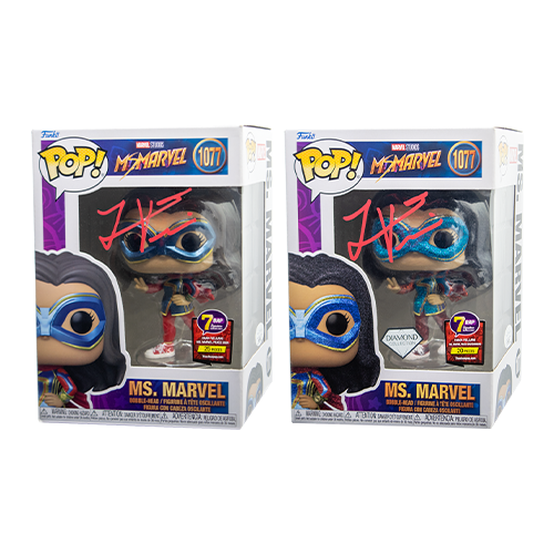 Signature Series Iman Vellani Signed Pop - Ms. Marvel