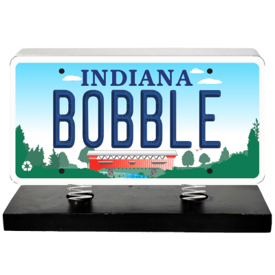License Plate Bobbles