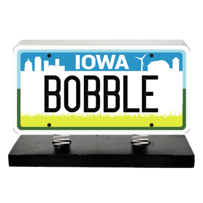 License Plate Bobbles
