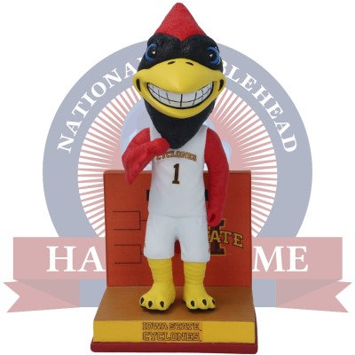 Iowa State Cyclones Basketball Cy the Cardinal Dancing in March Bobblehead