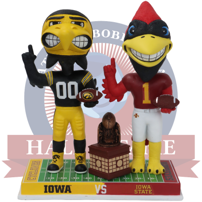 Iowa vs. Iowa State Football Rivalry Bobblehead (Presale)