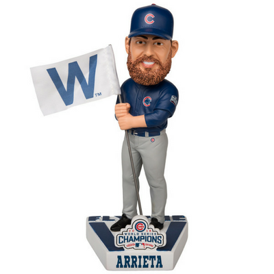 Chicago Cubs 2016 World Series Fly the W Bobbleheads