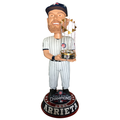 Chicago Cubs 2016 World Series Champions 3 Foot Bobbleheads