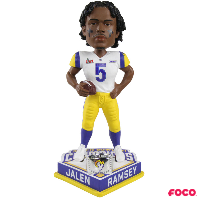 Los Angeles Rams Super Bowl LVI 56 Champions Bobbleheads