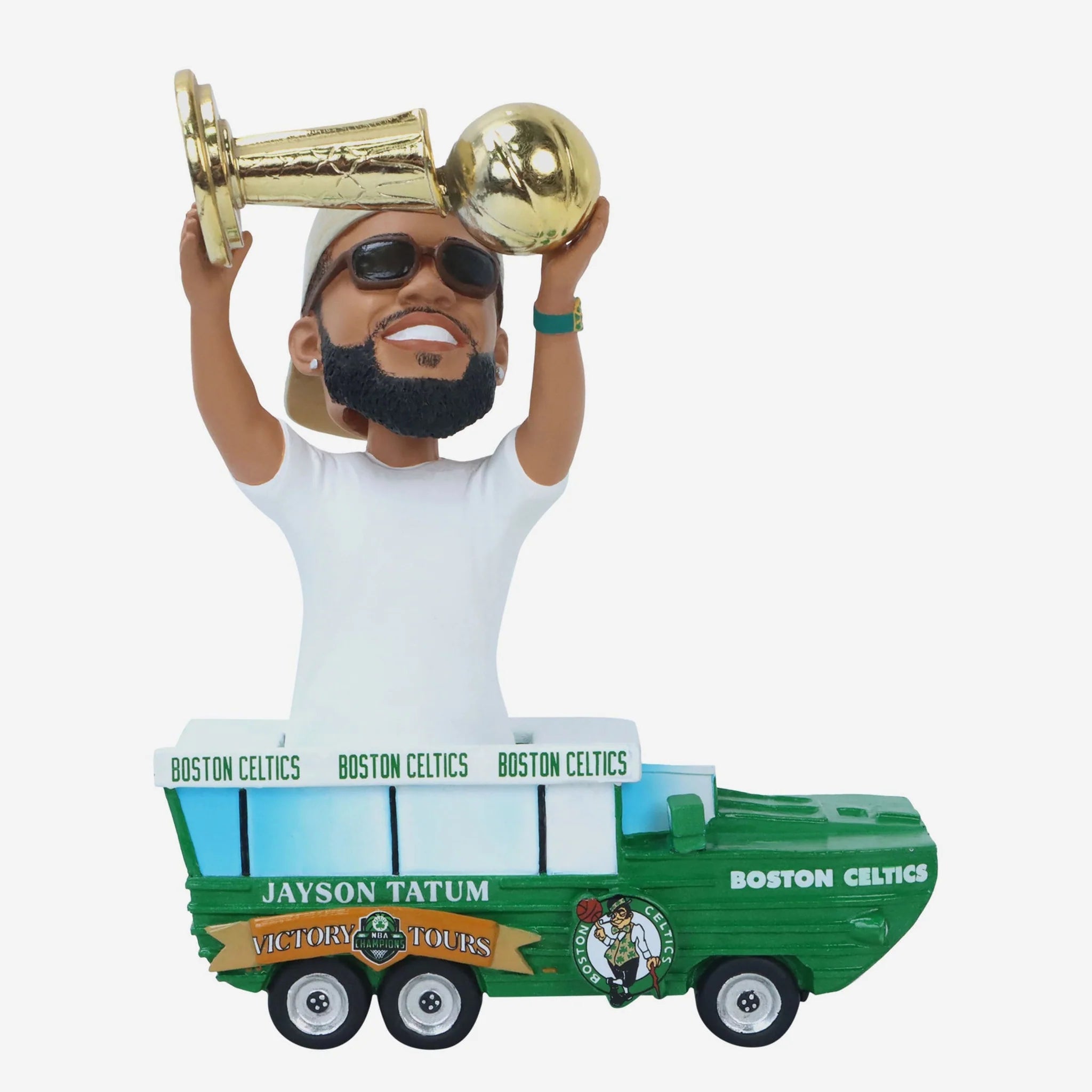 Boston Celtics 2024 NBA Champions Parade Duck Boat Bobbleheads