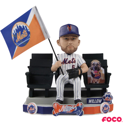 New York Mets Cardboard Cutout Dogs Bobbleheads