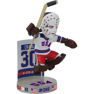Jim Craig USA Hockey Miracle on Ice 1980 Gold Medal Bobblehead