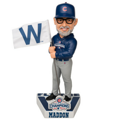 Chicago Cubs 2016 World Series Fly the W Bobbleheads