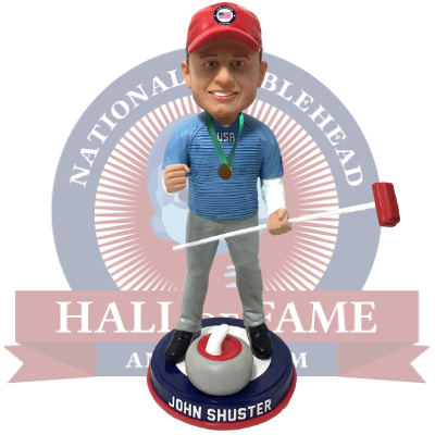 John Shuster Curling Bobblehead