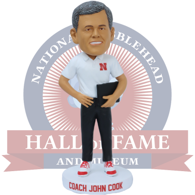 John Cook Nebraska Cornhuskers Coach Bobblehead (Presale)