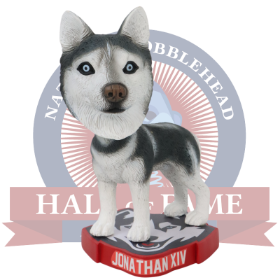 Jonathan XIV Connecticut Huskies Live Husky Bobblehead