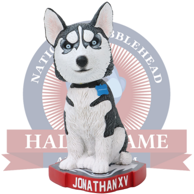 Jonathan XV Connecticut Huskies Live Husky Bobblehead